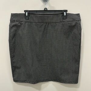 Zoe+Phoebe plaid skirt